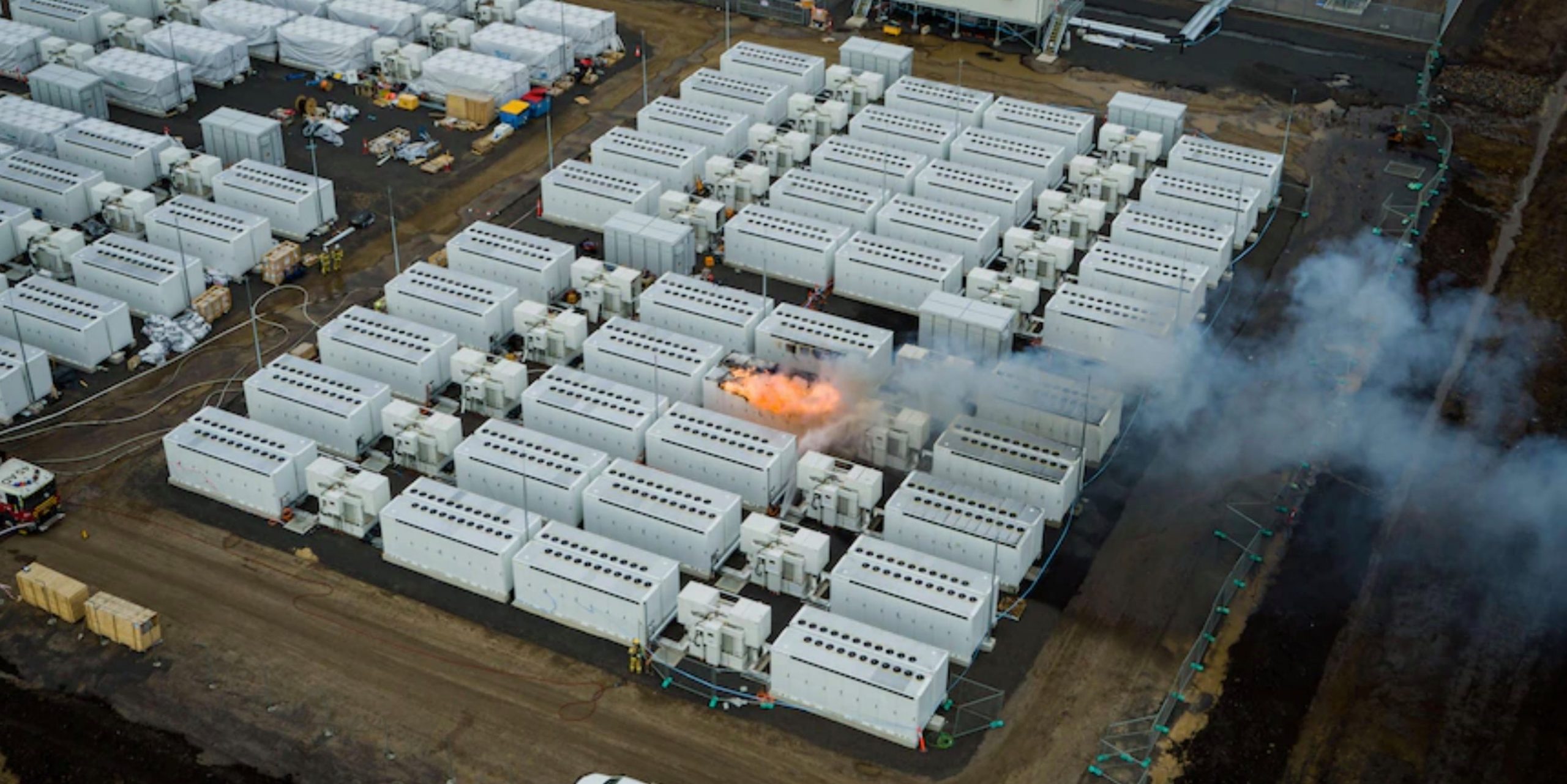 tesla fire break