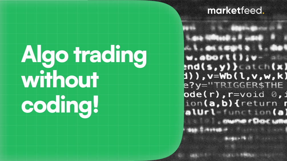 algo trading without coding | marketfeed